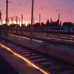 rails lumineux
